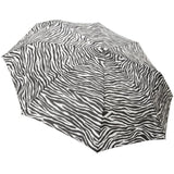 totes Signature Basic Automatic Compact Umbrella, Zebra, One Size