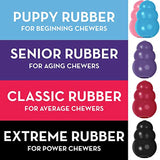 KONG - Classic Dog Toy, Durable Natural Rubber- Fun to Chew, Chase and Fetch - for Medium Dogs