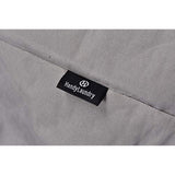 Collapsible Fabric Laundry Hamper - Portable, Foldable Large Capacity Laundry Basket, Durable Comfortable Padded Carry Handles, Self Standing Washing Bin, Folds Easily in Laundry Room Storage. (Grey)