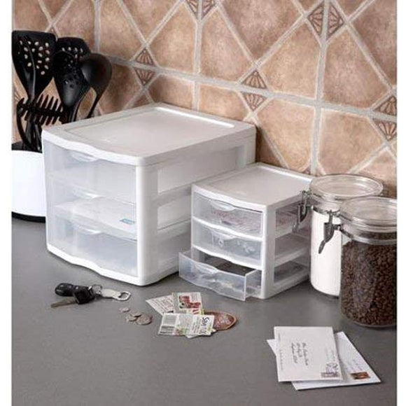Sterilite 17918004 3 Drawer CLR Organizer, 6