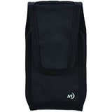 Nite Ize Clip Case Cargo Phone Holster - Protective, Clippable Phone Holder for Your Belt Or Waistband - Extra Tall - Black