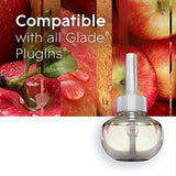 Glade PlugIns Refills Air Freshener, Scented and Essential Oils for Home and Bathroom, Apple Cinnamon, 2.01 Fl Oz, 3 Count