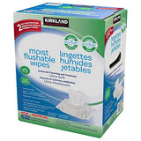 Kirkland Signature Kirkland signature moist flushable wipes 632 wipes, 632 count, White