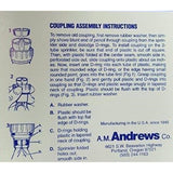 Andrews 100-Foot 2 Tube Sprinkler Hose 10-12349