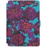 Speck Products BalanceFolio Print iPad 10.2 Inch Case and Stand (2019), Hyperbloom Floral/Skyline Blue