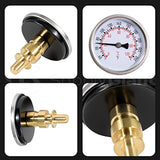 RAVEN R1517-NL in Line Thermometer with Sweat Well RAVEN # LFRAVWHTC