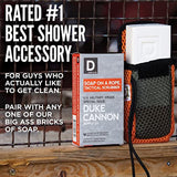 Duke Cannon Supply Co. Tactical Scrubber Soap On a Rope Pouch - Bath and Shower