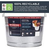Behrens C17GS Galvanized Steel Utility Pail, 4-1/4 Gallon