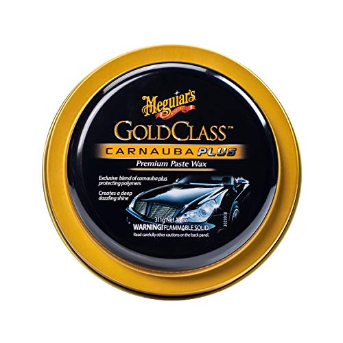Meguiar's G7014J Gold Class Carnauba Plus Premium Paste Wax - Creates a Deep Dazzling Shine, 11 oz