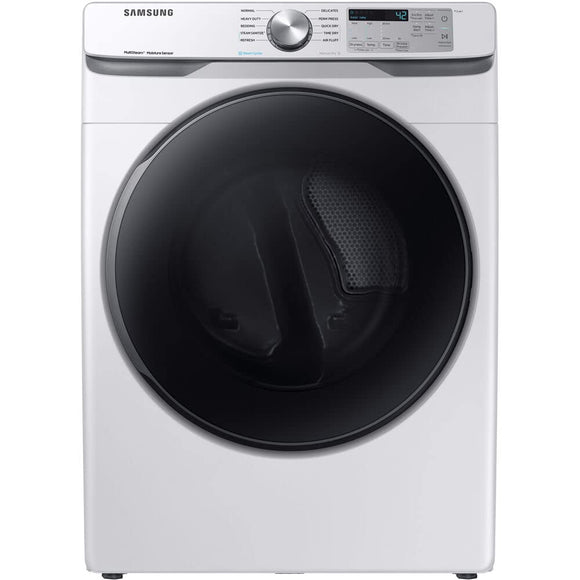 Samsung 7.5 Cu. ft. White Electric Dryer with Steam
