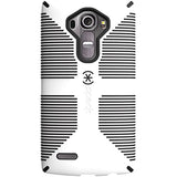 Speck Products CandyShell Grip Case for LG G4 - Frustration-Free Packaging - White/Black