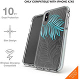 Gear4 Victoria Protective Fashion Case with Advanced Impact Protection [ Protected by D3O ], Slim, Stylish Design Compatible with iPhone X/XS – Jungle