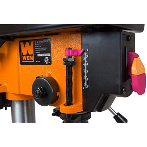 WEN 4208T 2.3-Amp 8-Inch 5-Speed Benchtop Drill Press