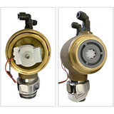 American Standard 6068.221.007 Concealed Flowise Selectronic 1-1/2-Inch Floor Mount Back Spud Toilet Bowl Flush Valve, Multi-AC Powered, 1.28 Gpf, Rough Brass
