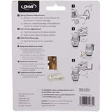 Orbit 55032 1/2" BRS Sprinkler Head, Connection, Silver and gold