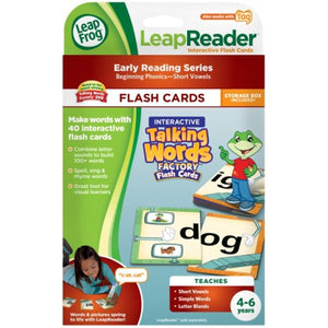 LeapFrog LeapReader Interactive Talking Words Factory Flash Cards (works with Tag)
