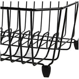 Rubbermaid Dish Drainer, Small, Black