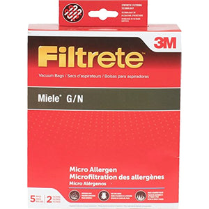 3M Filtrete Miele G/N Synthetic Vacuum Bag, Single Unit