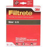 3M Filtrete Miele G/N Synthetic Vacuum Bag, Single Unit