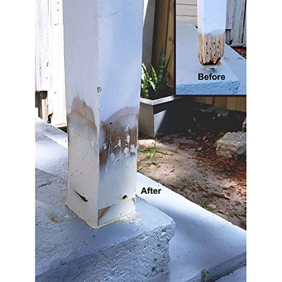 Abatron Wood Restoration 24 Ounce Kit � Includes 12 Fluid Ounces of LiquidWood Epoxy Wood Hardener/Consolidant and 12 Fluid Ounces of WoodEpox Epoxy Wood Filler