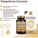 Solgar Full Spectrum Curcumin Liquid Extract, 90 Softgels - Faster Absorption - Brain, Joint & Immune Health - Long Lasting Support - Non GMO, Gluten Free, Dairy Free - 90 Servings