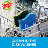 3M Scotch Brite Scrub Sponge Pack (10, Non Scratch)