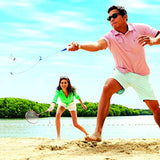 Franklin Sports 2 Player Badminton Racquet Replacement Set, One Size, Red, White, Blue (52623X)