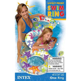 Intex Recreation 59230EP Lively Print Swim Ring 20", assorted designs