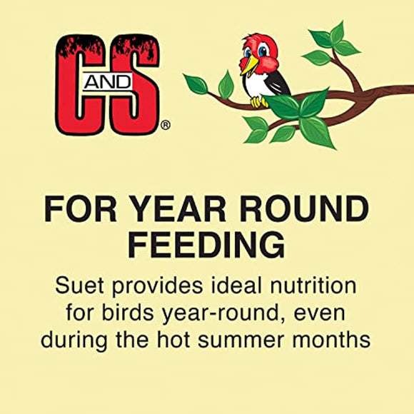 C&S 100214386 EZ Fill Suet Basket, 8 Ounces, Green