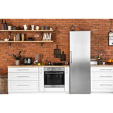 Set of 5 Glass Kitchen Canisters with Airtight Stainless-Steel Lid - Dishwasher Safe, Storage Jars for Kitchen, Bathroom & Pantry Organization, Ideal for Flour, Sugar, Coffee, Cookie Jar, Candy, Snack