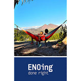 ENO, Eagles Nest Outfitters SingleNest Lightweight Camping Hammock, Purple/Teal