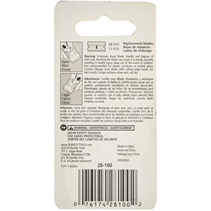 Stanley 28-100 1-3/16" inch High Visibility Mini-Razor Blade Scraper