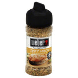 WEBER ZESTY LEMON Seafood & Chicken Grill Seasoning 2.50 oz. Bottle