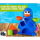 EduKid Toys BUSY PENGUIN BATH TOY 32205