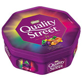 Quality Street Tub 650G - Assorted milk and dark chocolates and toffees