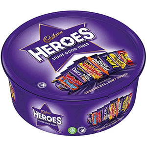 Cadbury Heroes Chocolates Tub 600g