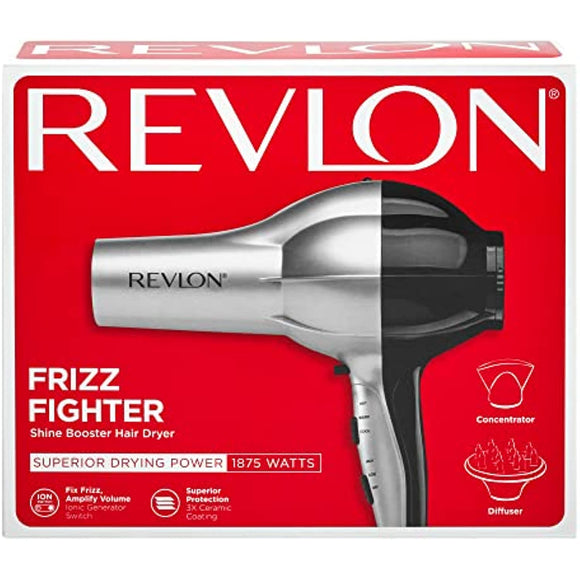 Revlon Shine Booster Hair Dryer | 1875W Smooth Blowout and Maximum Volume