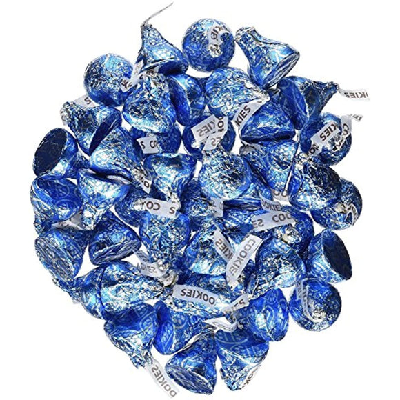 Hersheys Kisses Blue Cookies and Cream 4.25 Pounds Approx. 425 Kisses