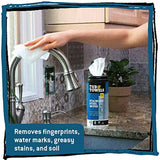 Tub O' Towels Heavy Duty Stainless Steel Wipes, 40 Count