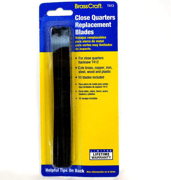 BRASSCRAFT CLOSE QUARTERS REPLACEMENT BLADES (T413)