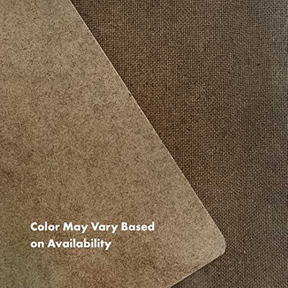 Saunders US-Works 05613 Recycled Hardboard Clipboard - Brown, Legal Size Writing Board with High Capacity Clip