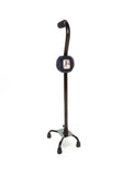 Walker Buddezz Picture FRAMZZ & Personalization Kit for Mobility Devices, Rollators, Crutches, Canes and Walkers - Blue (1 Cover and SINGLEZZ)