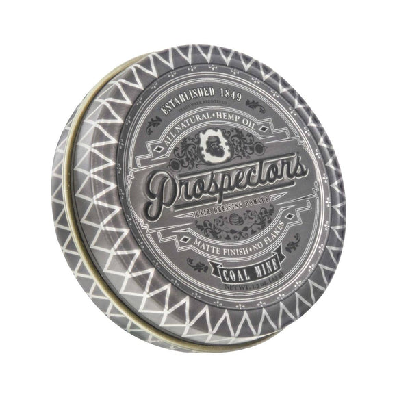 Prospectors Coal Mine Matte Clay Pomade (1.5 oz.)