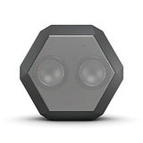 BoomBotix REX-GRY-02 REX Wireless Ultraportable Weatherproof Speaker for iPods Smartphones Tablets and Laptops (Gunmetal Gray)