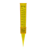 Taylor Precision Products 2715 2-in-1 Rain/Sprinkler Gauge, Yellow