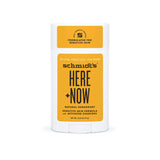 Schmidt's Activated Charcoal Sensitive Skin Here + Now Natural Deodorant, 2.65