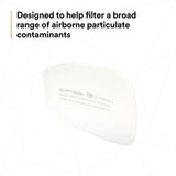 3M Respirator Filter Replacement 5P71-6, 6/Pack, P95, Must Be Used with 3M 5000 Respirators or 3M Cartridges 6000 Series