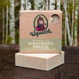 Dr. Squatch All Natural Bar Soap for Men with Medium Grit - Birchwood Breeze