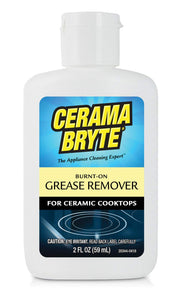 Cerama Bryte Burnt on Grease Remover, 2 Ounce Bottle (20812)