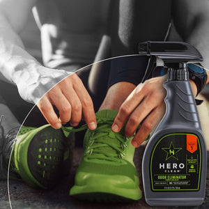 Hero Clean Clean Scent Odor Eliminator 17 oz. Liquid - Total Qty: 6; Each Pack Qty: 1